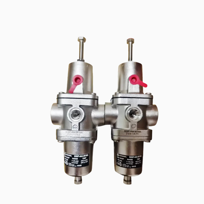 NORGREN B38P‑244‑B1MA B38P‑344‑B1MA Regulador-Filtro de Acero Inoxidable Hilo PTF Drenaje Manual Elemento de Filtro de 5μm‑25μm Cumple con NACE Para Sistemas de Preparación de Aire Comprimido Marinos‑Costeros Corrosivos
