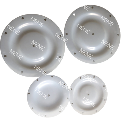 Diafragma QBY3-50 QBY3-65 Diámetro Exterior 225MM Sin Agujero Membrana Blanca Resistente a Químicos Para Bomba Industrial