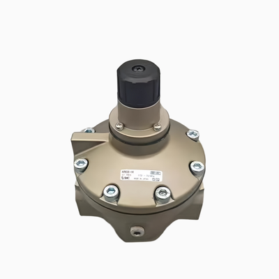Válvula reductora de presión de bajo flujo y baja presión con manómetro SMC AR635-06G, serie AR635, regulador piloto neumático de 3/4" 0.02~0.2MPa