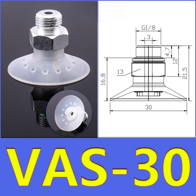 FESTO VAS30 almohadilla de succión neumática de 30 mm de diámetro de silicona de nitrilo de caucho multicolor resistente al desgaste para la transferencia de material del robot