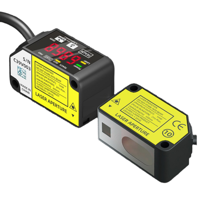 HG-C1700 Laser Displacement Sensor 700Mm Reference Distance Long Measuring Range CMOS Image Sensor IP67 12-24V Dc NPN PNP 0-5V 4-20Ma Analog Signal