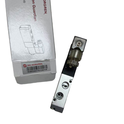 VCB22A517D-CA213F NORGREN Solenoid Valve G1/8 Thread 24VDC 5/2 Single Solenoid Spring Return Pneumatic Directional Control Valve IMI Norgren Original