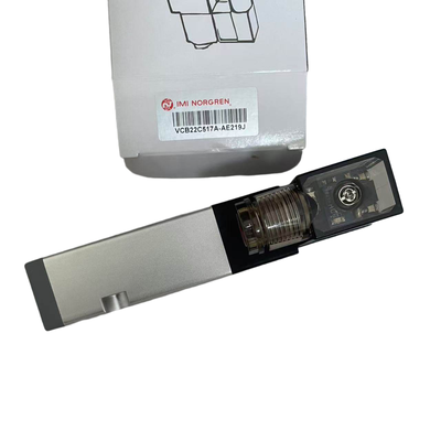 Válvula Solenoide Montada en NAMUR IMI NORGREN VCB22C517A-AE219J G1/4 AC220V Válvula de Control Direccional Neumática 5/2 para Actuador