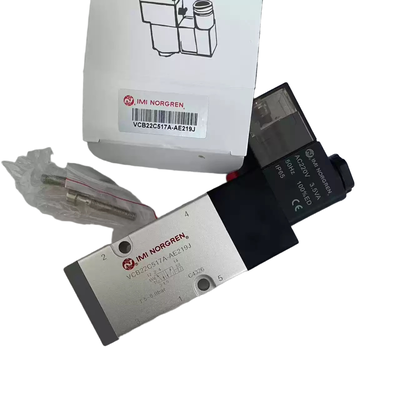 Válvula Solenoide Montada en NAMUR IMI NORGREN VCB22C517A-AE219J G1/4 AC220V Válvula de Control Direccional Neumática 5/2 para Actuador