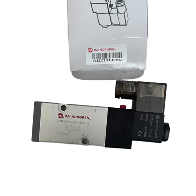 Válvula Solenoide Montada en NAMUR IMI NORGREN VCB22C517A-AE219J G1/4 AC220V Válvula de Control Direccional Neumática 5/2 para Actuador