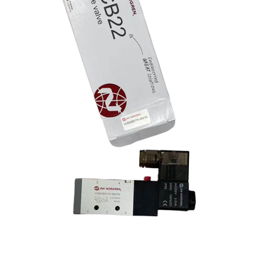 Automatización Industrial General Válvula Solenoide NORGREN VCB22B517A-AB219L G1/4 AC220V Válvula Direccional Neumática 5/2 Retorno por Resorte Ciclo de Trabajo 100%