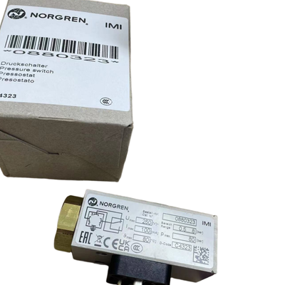 Interruptor de presión G1/4 0.5-8 bar NORGREN 0880323 Monitor de presión para tubería de fluidos de máquina herramienta