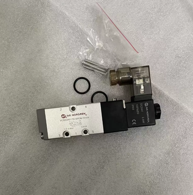 Válvula solenoide Norgren VCB22A517D-SPCN-70104 para control de pinza neumática y mini cilindro