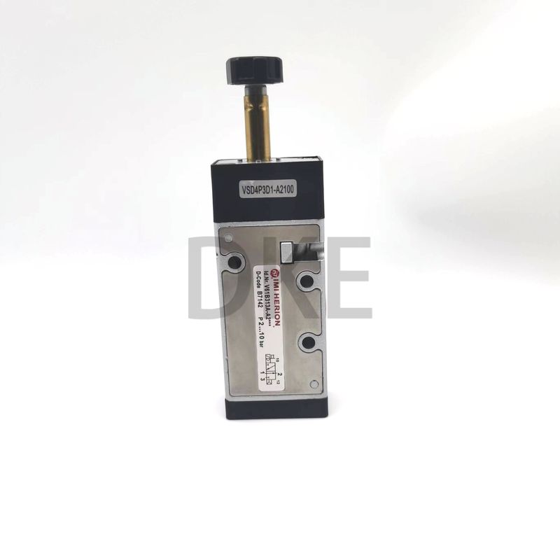 Válvula de solenoide de la serie V61B313A-A212J Norgren V61-63 G1/4 NBR Sello del asiento 500-4500 L/Min