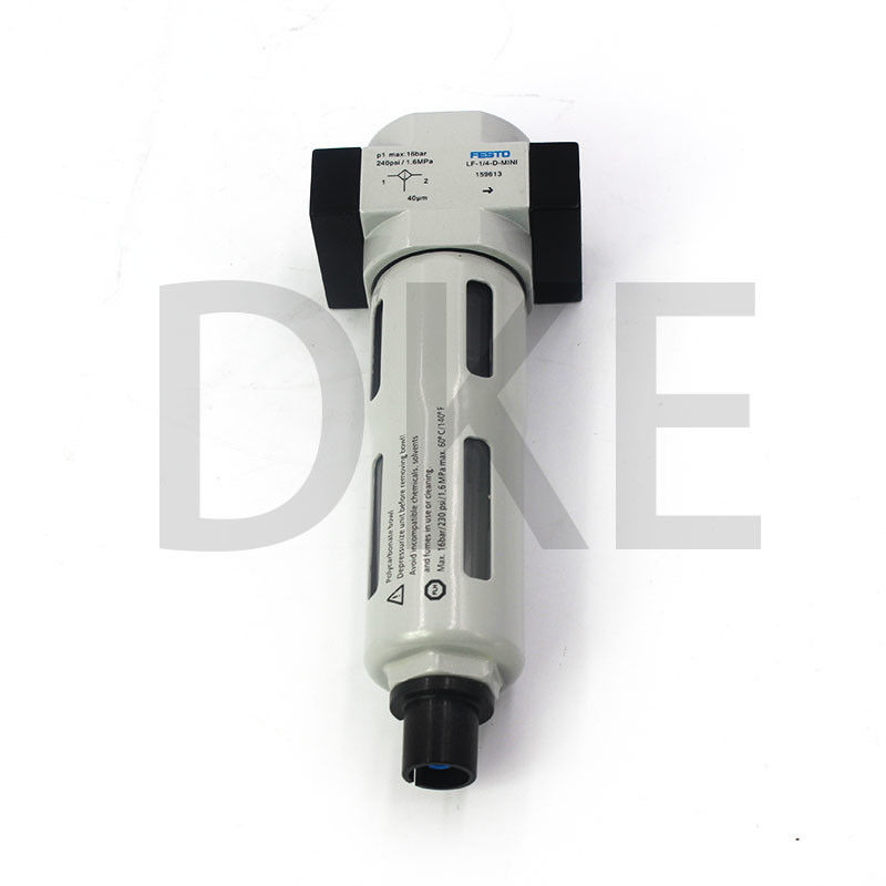 Festo Filtro de aleación de zinc de 40 μm LF-3/8-D-MINI-A,0.5 - 12 bar
