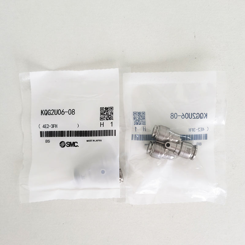 SMC KQG2U06-08 Accesorios de aire de conexión rápida dentro de SS316 Prueba de presión 3,0 MPa