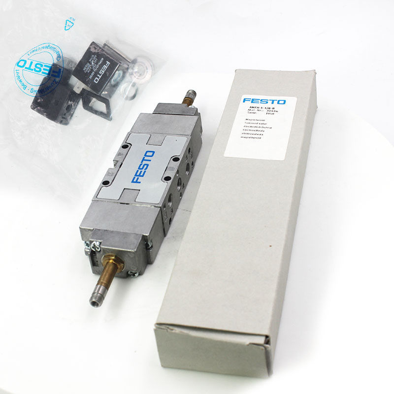 Festo JMFH-5-1/8-B válvula con bobina 30486 Tiger 2000 5/2 G1/8 Int piloto