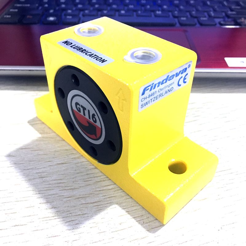 Vibrator de turbina de la serie GT16 Bajo ruido Potencia de vibración alta Adopta una estructura turbo en el interior