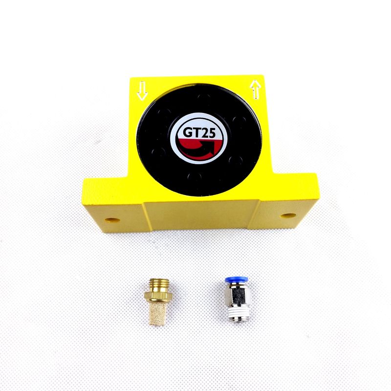 Vibrator neumático GT25 con temperatura de trabajo de 120.C 130-12000N Fuerza centrífuga 6000-46000 RPM