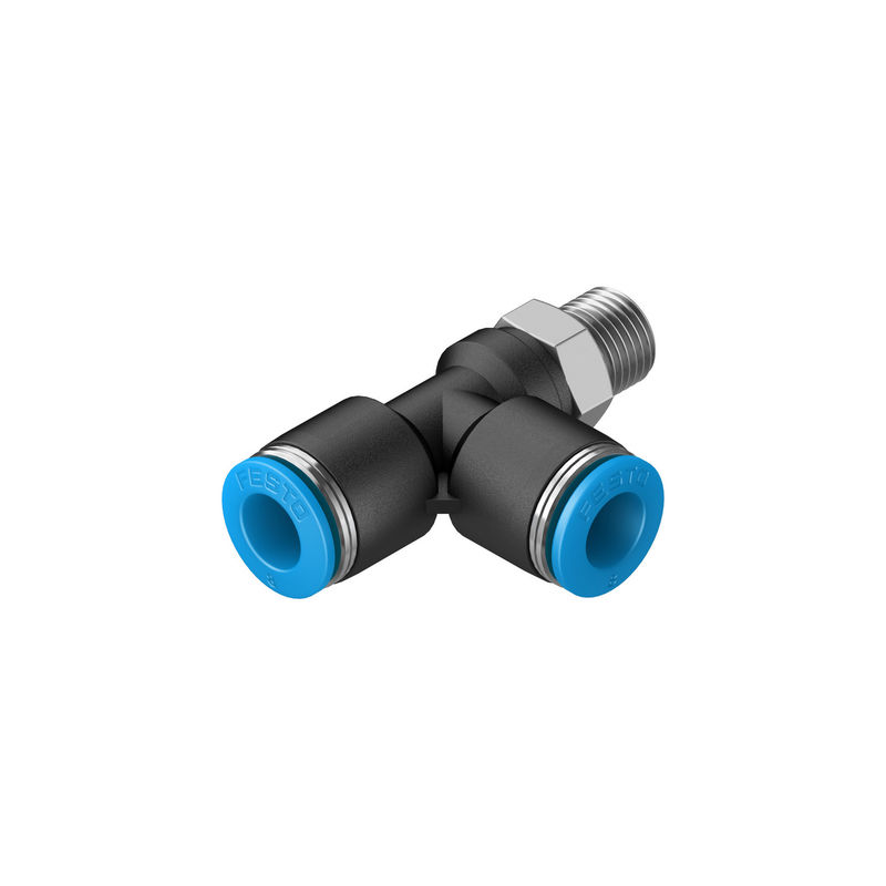 Festo QSTL-1/8-8 Accesorios hidráulicos neumáticos QSTL Serie T Accesorios R 1/8 Hombre A 8 mm