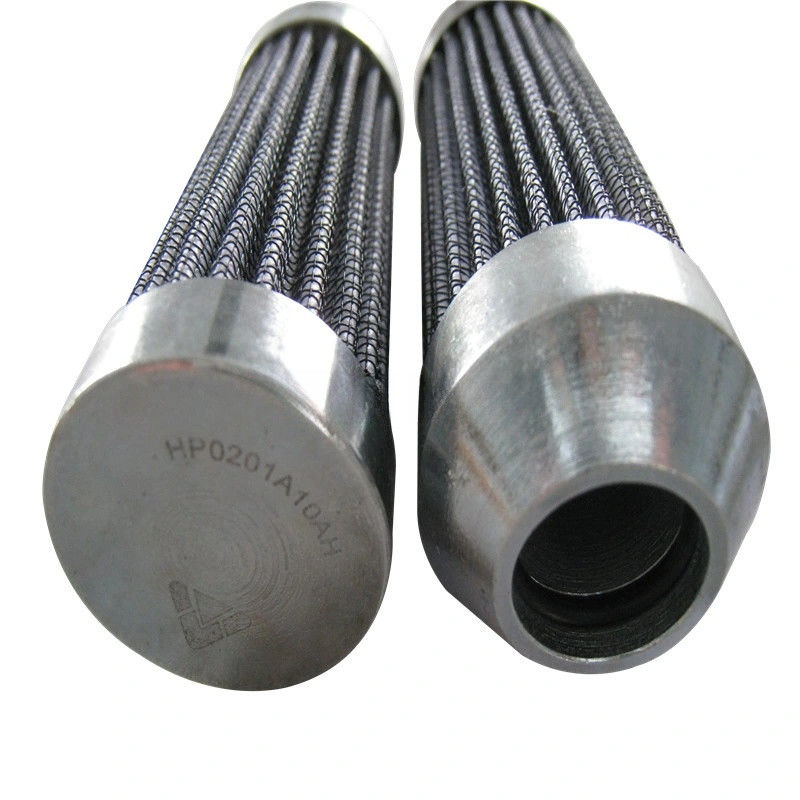 HP1351A06NA MP FILTRI Medios de fibra de vidrio plissados Elemento de filtro de aceite hidráulico con núcleo de acero galvanizado