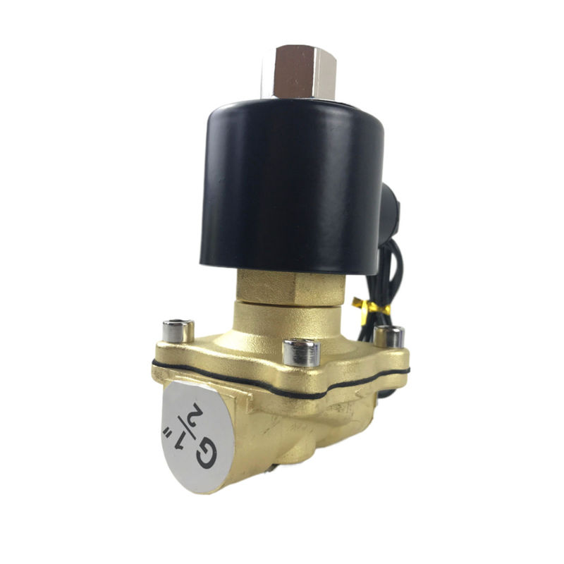 3/4 pulgadas 2W200-20 NPT agua aire latón válvula solenoide NC 2 Way
