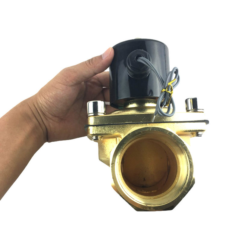 2W500-50 Válvula de solenoide Conmutador de control de vapor de agua 2 pulgadas Solenoide normalmente abierto