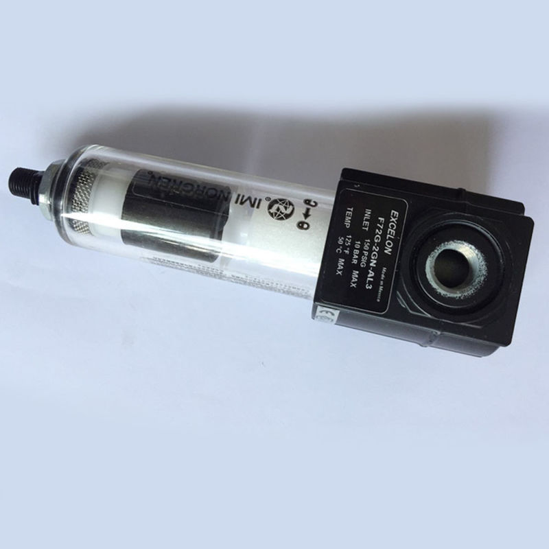 El filtro NORGREN,F72G-2GN-AL1 G1/4, Desagüe automático, elemento de filtro de 5 μm