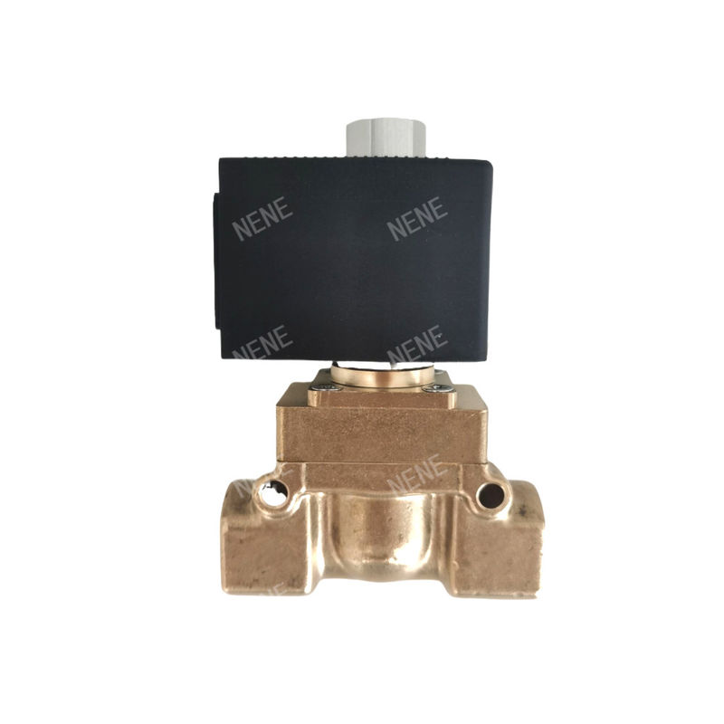 Válvula electromagnética 00126161 burkert 6014 D Acción directa Conexión de la placa inferior Normalmente abierta 2.0 Agujero de flujo DC24V 8W Cuerpo de válvula de latón 0~10bar