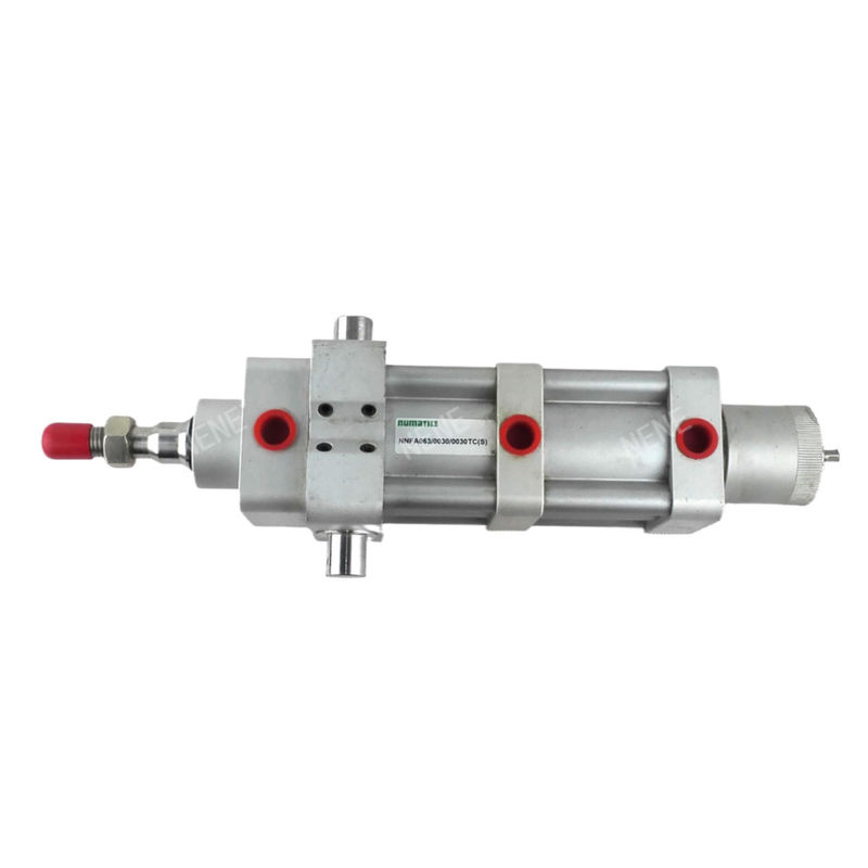 NNFA063/0030/0030TC(S) ASCO 3 Posiciones cilindros de aire neumáticos Material de aleación de aluminio para la máquina de embalaje de cemento