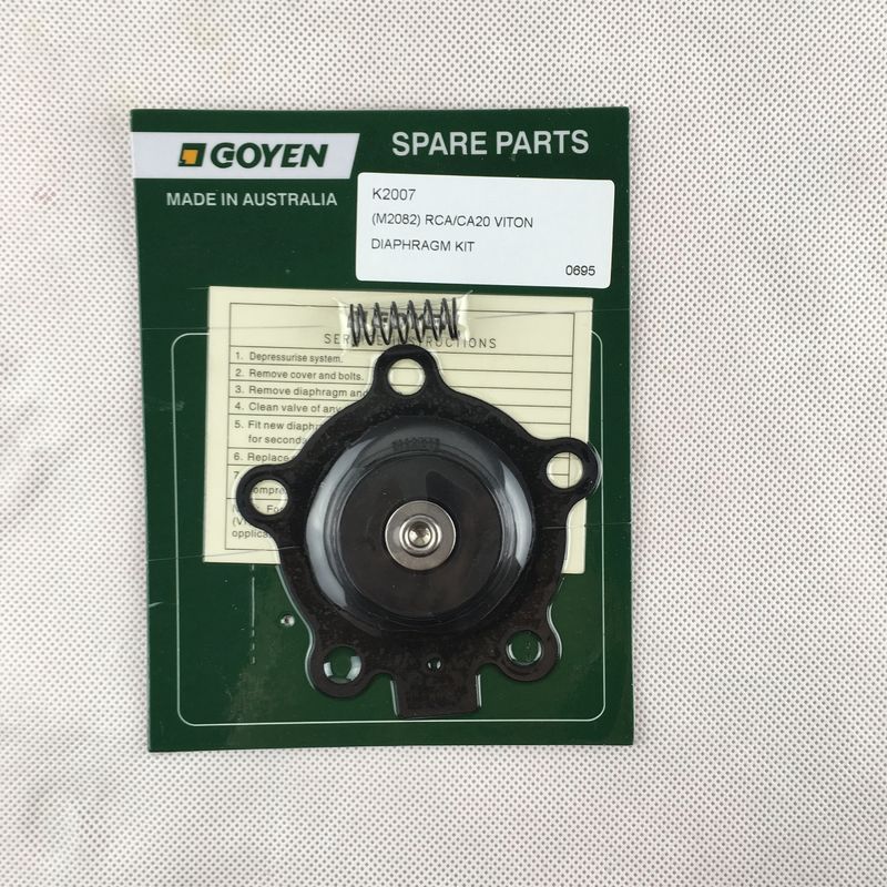 Los equipos de diafragma para válvulas de pulso GOYEN K2007 (M2082B) CA20T/DD RCA20T/DD 3/4" Viton