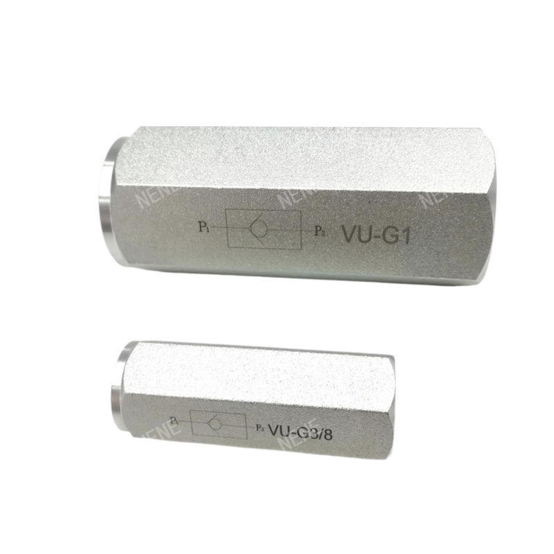 Tipo de tubo válvula hidráulica VU-G1/4 Calibre válvula de un solo sentido roscada Fabricante Fuente Ventas directas