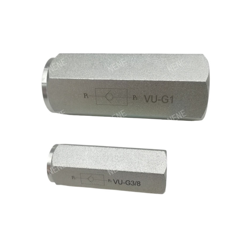 Tipo de tubo válvula hidráulica VU-G3/8 de gran diámetro válvula de un solo sentido roscada Fabricante Fuente Ventas directas