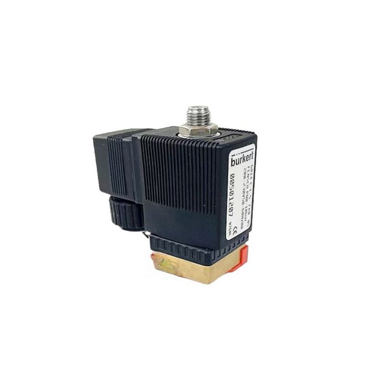 00308507 G1 2/2 Normalmente cerrado 25 Agujero de flujo FKM Cuerpo de válvula de latón AC24V 8W1-40bar Válvula de solenoide Burkert