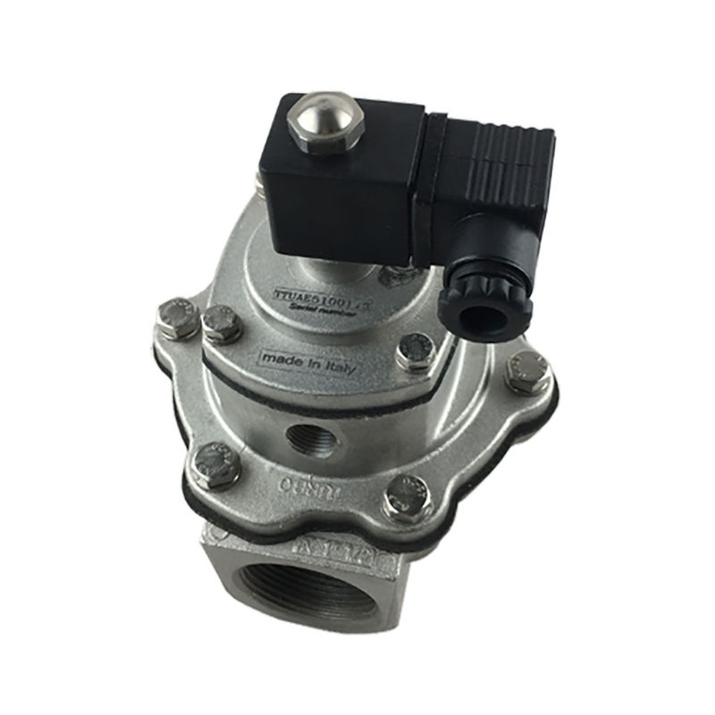 Válvula de pulso electromagnético de ángulo recto de 1,5 pulgadas DN40