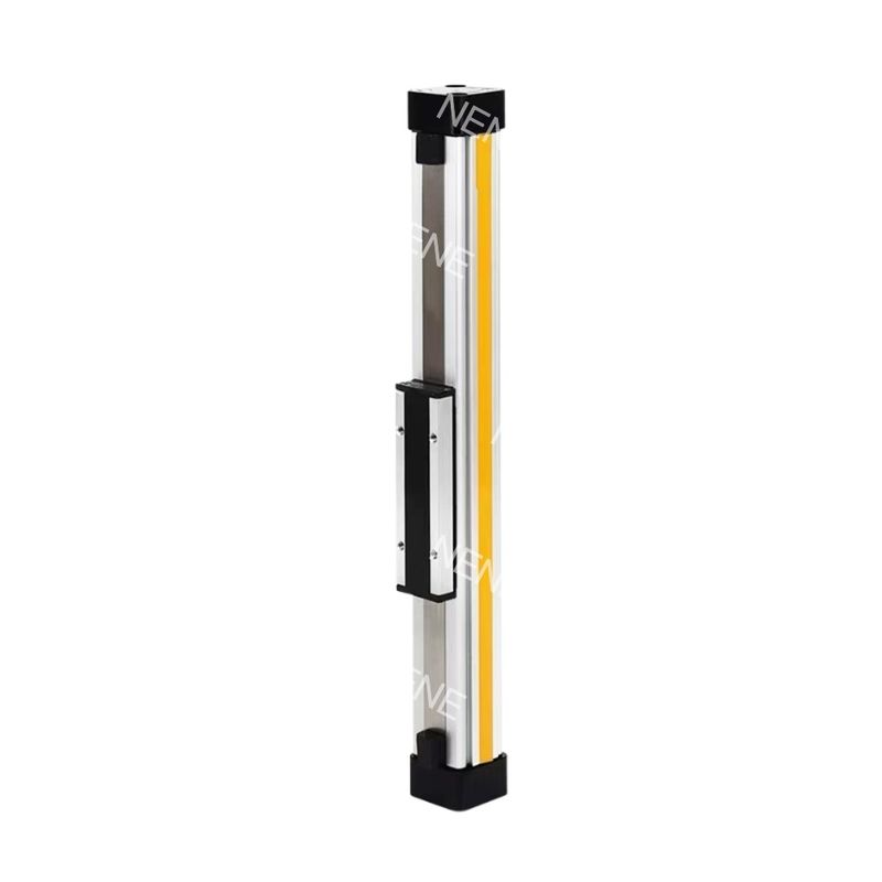 Cilindro neumático de pistón con conexión de aire roscada OSP-P16-100/200/300/400, perfil de aluminio anodizado para montaje