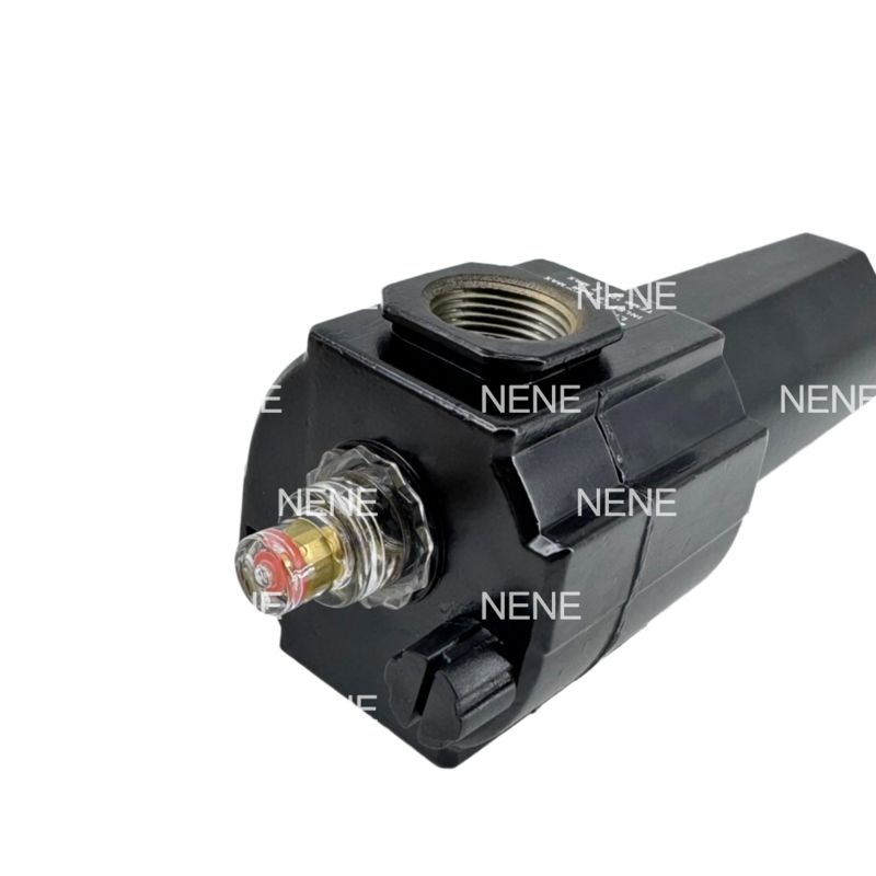 NORGREN L74M-4GP-ETN G1/2 Regulador de filtro neumático de aire comprimido lubricante con cuerpo de aleación de aluminio de tipo de desagüe cerrado