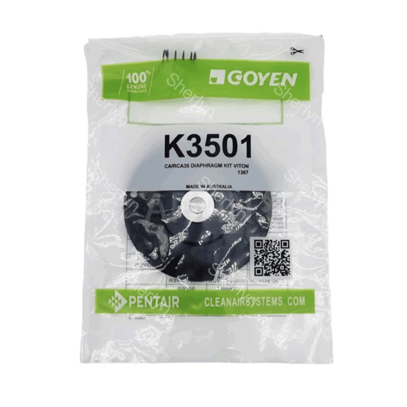 GOYEN K3500 de 1,5 pulgadas Kit de reparación de diafragma de goma fluorescente válvula de pulso electromagnético CA35T/RCA35T