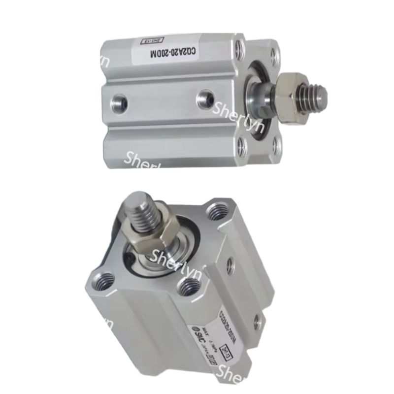 Cilindro compacto serie SMC CQ2 CQ2A12-45D Tipo estándar de doble efecto de vástago simple