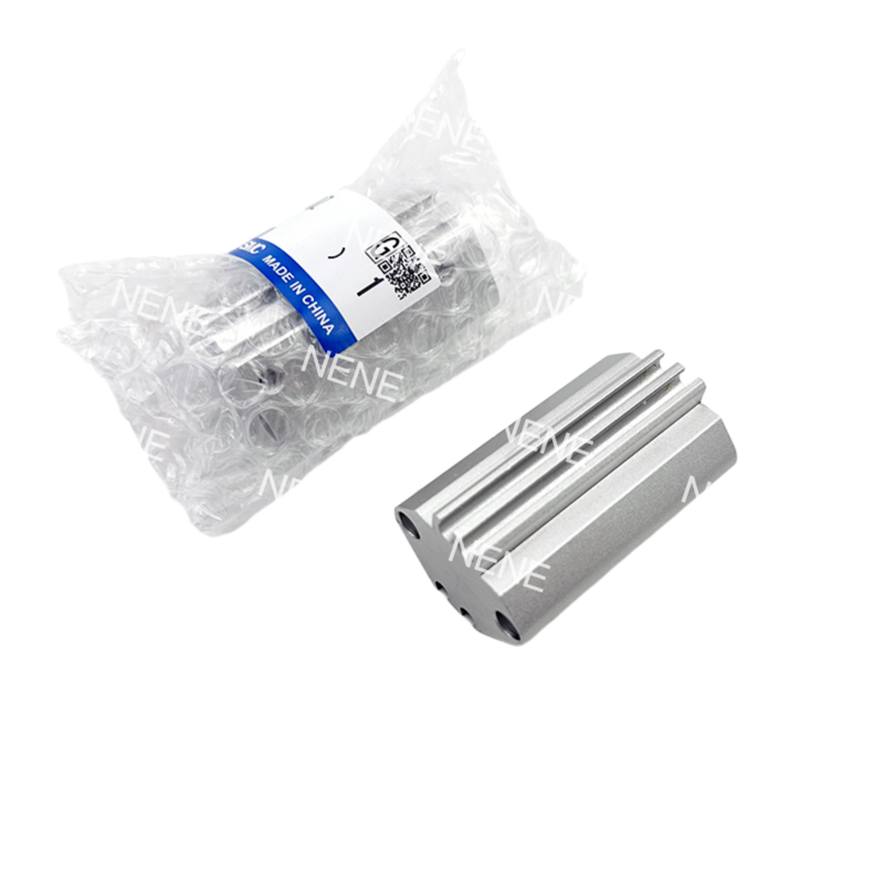 Cilindro compacto neumático SMC CQ2A12-10D, 12 mm de diámetro, 10 mm de carrera, serie CQ2A, de doble efecto