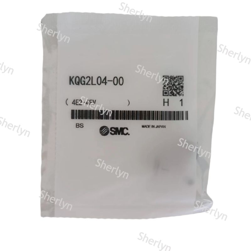 KQG2L08-02S Codo en L en ángulo de acero inoxidable SMC, codo de 90°, 8 mm X R1/4, Serie KQG2