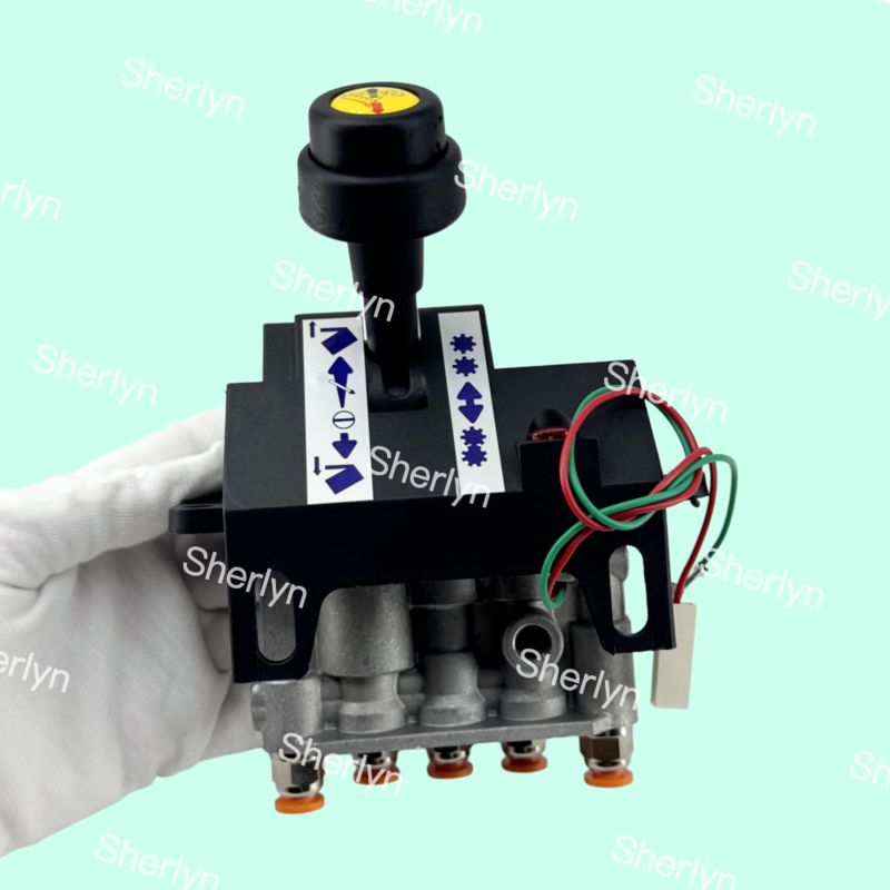 5CV-D válvula de control manual de cinco agujeros con función PTO para válvula de control de camión de descarga de cinco agujeros y control de combinación de cinco agujeros