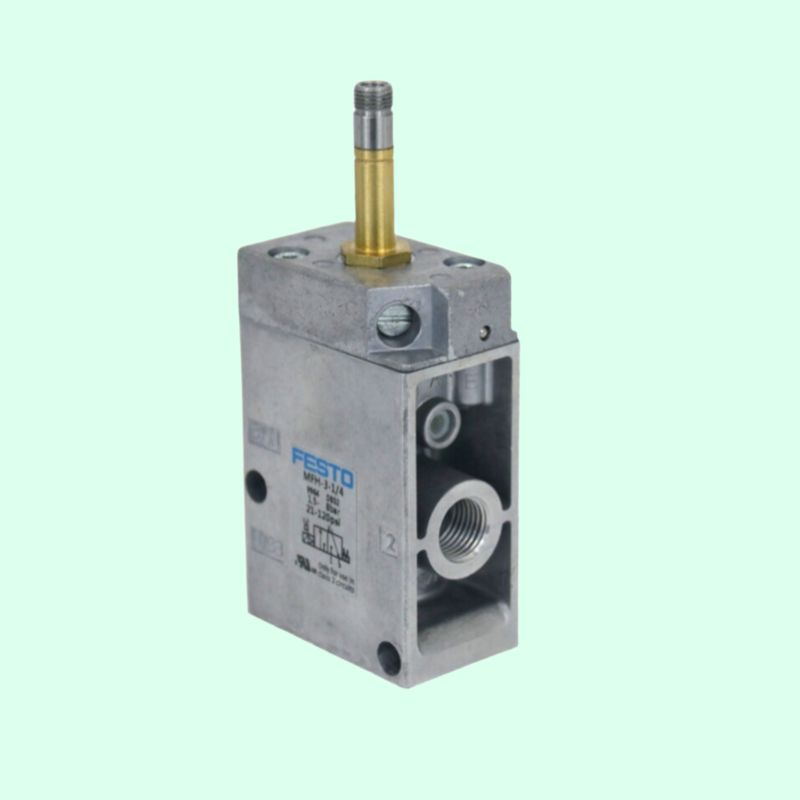 Válvula de solenoide FESTO 9964 MFH-3-1/4 Válvula mecánica, 3 puertos, cerrado, eléctrico, G 1/4