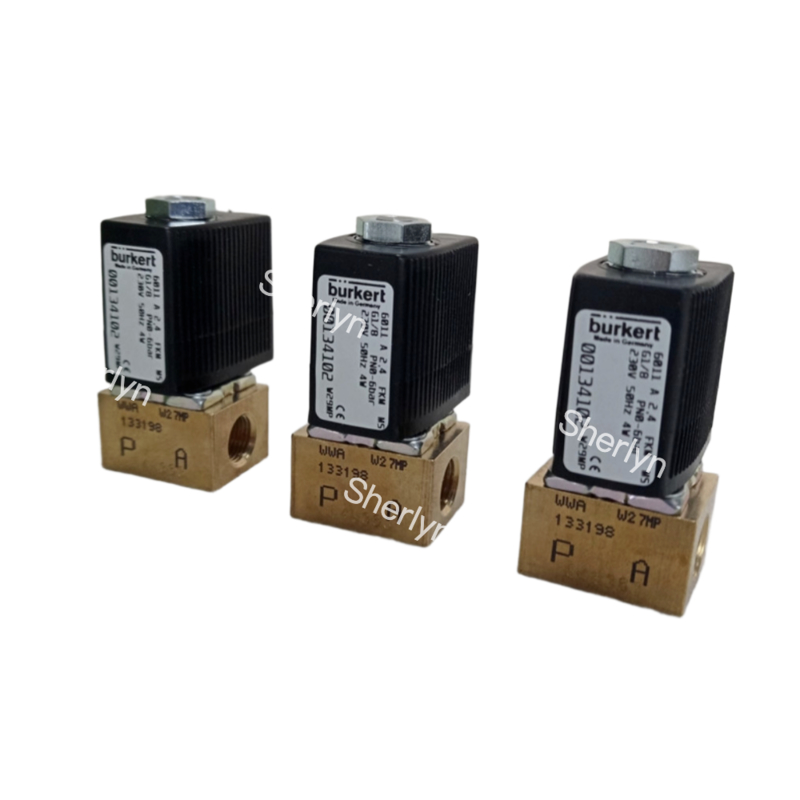 Válvula solenoide Burkert 00221669 6213 Tipo G1 2/2 Normalmente Cerrada