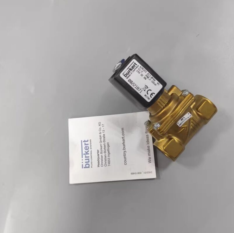 00221871 00221872 00221873 BURKERT G1/2 6281EV A 2/2 Normalmente Cerrada 13.0 Orificio de Flujo Cuerpo de Válvula de Latón Sellado FKM