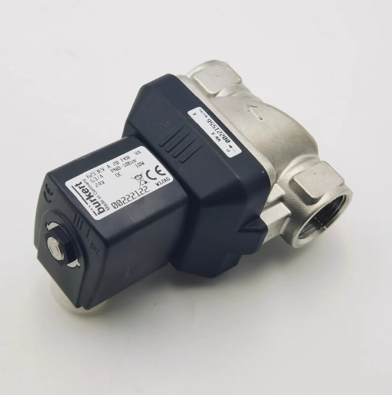 BURKERT 00222126 00222127 00222129 6213EV G1 Válvula de solenoide de acero inoxidable Válvula de agua Válvula de escape