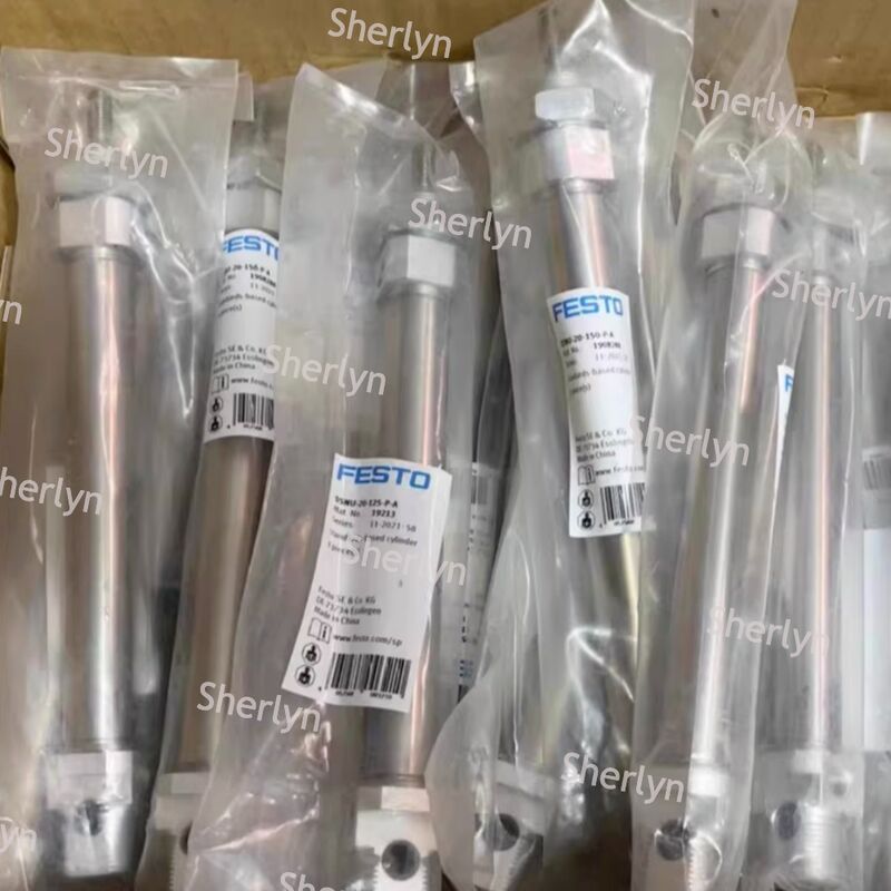 cilindro neumático de pistón de 15 mm de carrera DSNU-8-15-P-A FESTO cilindro de doble acción 1908247