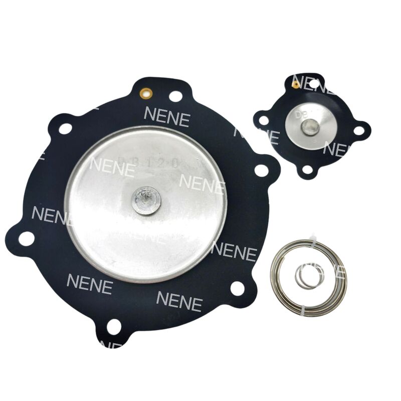 Kit de reparación de diafragma FKM/Viton DB120 DB16 3'' para válvulas de chorro de pulso Mecair de 2.5 pulgadas VNP220 VEM220 VNP420 VEM420 VNP424 VEM424 VNP620 VEM620 VNP720 VEM720