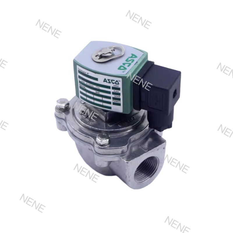 Válvula de Pulso de Válvula Neumática ASCO SCG353G044 3/4" Rosca G Válvula Solenoide de Chorro de Pulso con Orificio de 27 mm para Extracción de Polvo Industrial