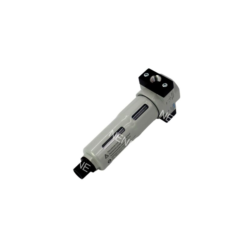 Con medidor de presión de 0,5-12bar Festo LFR-3/8-D-MINI 162682 G3/8 40μm Regulador de filtro de aleación de zinc de drenaje manual