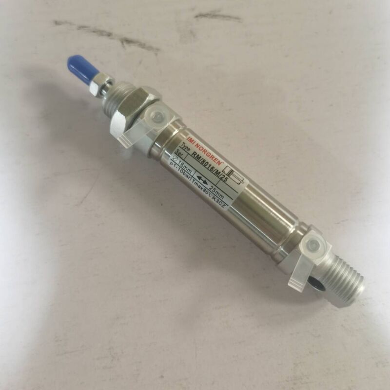 Cilindro neumático NORGREN RM/8010/20 de doble efecto, 10 mm de diámetro, 20 mm de carrera, con pistón magnético