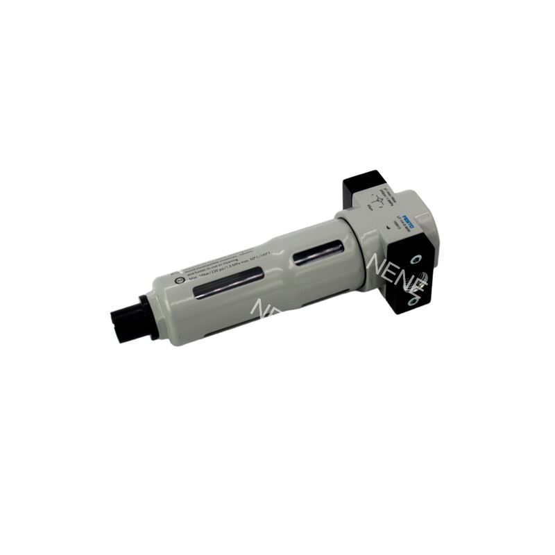 Regulador de filtros Festo LFR-1/4-D-7-MINI-A 162711 G1/4 40μm Desagüe totalmente automático 0.5-7bar 1500L/min Aleación de zinc con manómetro