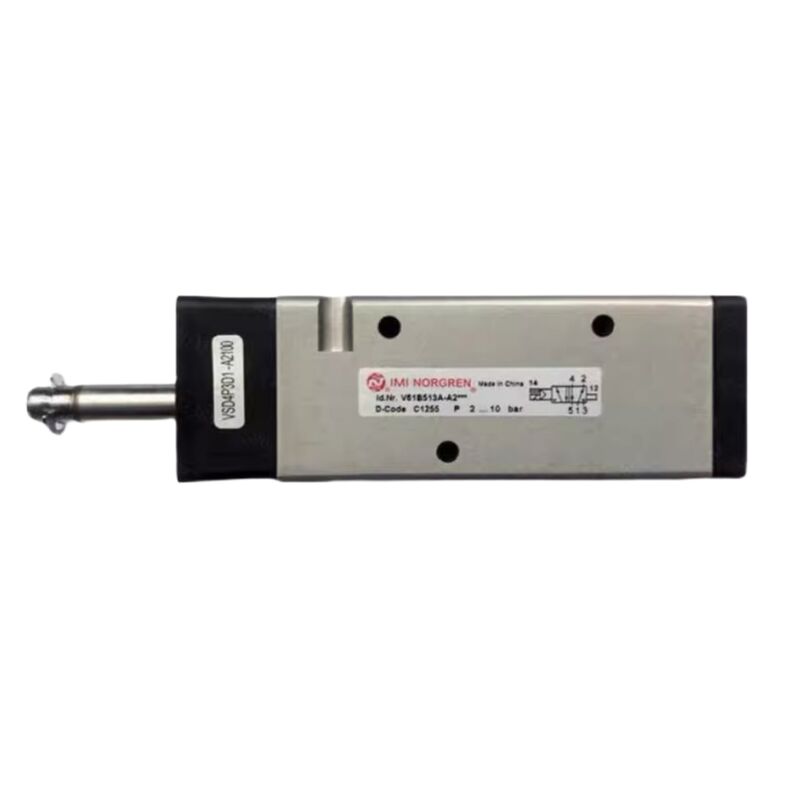 Válvula de solenoide de aire industrial de 2/5 vías V61B317A-A218J Tipo operado por piloto