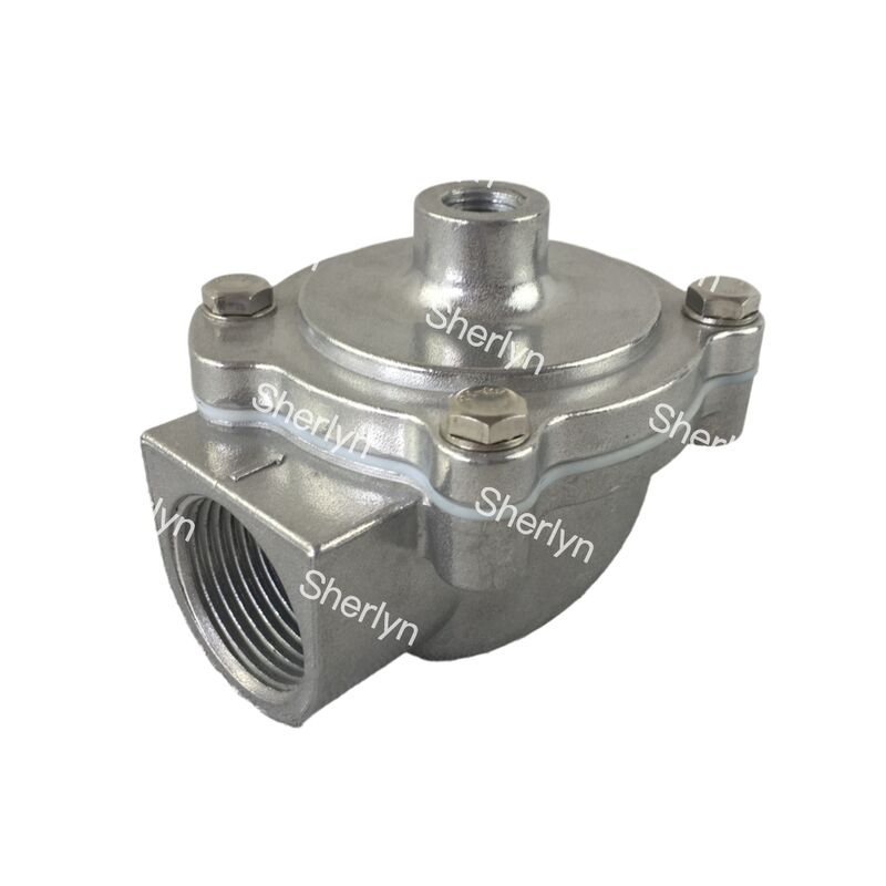 ASCO G353A041 Válvula solenoide de pulso de diafragma operada por piloto de 3/4" para sistema de limpieza de bolsas de colector de polvo
