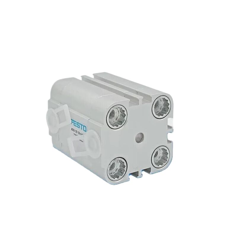 Long Stroke 40mm Festo ADVU-12-40-P-A 156506 cilindro de aire neumático de 12 mm de perforación hilo interno M5 puerto de doble acción con anillo magnético